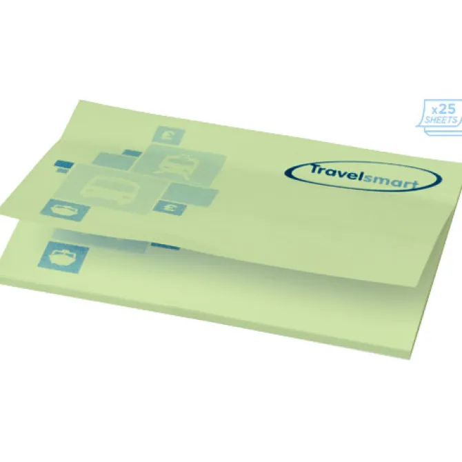 Karteczki samoprzylepne Sticky-Mate® 100x75 / Zielony miętowy 21094031