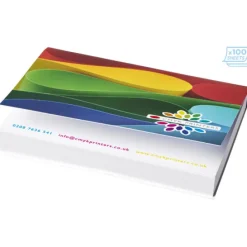 Karteczki samoprzylepne Sticky-Mate® A7 100x75mm w miękkiej okładce / Biały 21099004