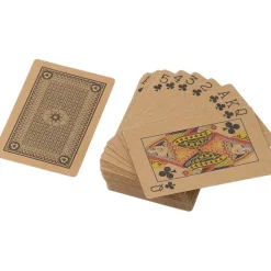 Karty do gry z papieru z recyklingu / Brązowy V8306-16