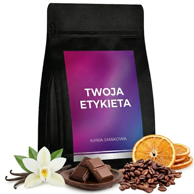 Kawa smakowa ziarnista 200g / Wielokolorowy TC-SmakZiarnoKMW8