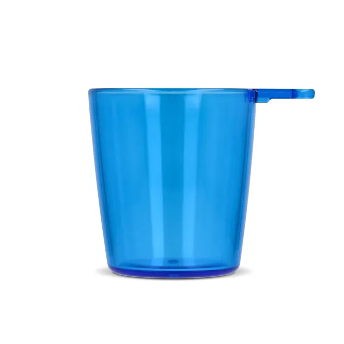 Kieliszek festiwalowy ze smyczą / Transparentny / niebieski LT90870-N0411