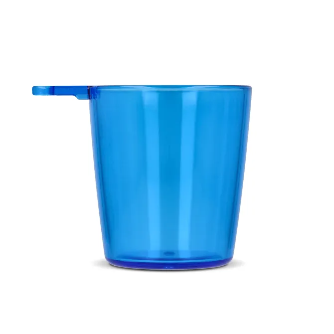 Kieliszek festiwalowy ze smyczą / Transparentny / niebieski LT90870-N0411