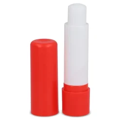 Klasyczny balsam do ust w sztyfcie wykonany z materiałów z recyklingu / Ecru / niebieski LT90485-N5411