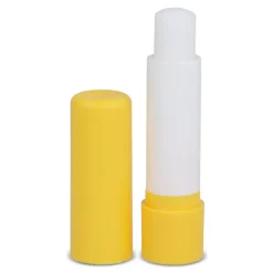 Klasyczny balsam do ust w sztyfcie wykonany z materiałów z recyklingu / żółty LT90485-N0041