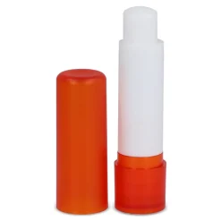 Klasyczny balsam do ust w sztyfcie wykonany z materiałów z recyklingu / Ecru / pomarańczowy LT90485-N5426