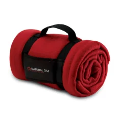 Koc polarowy / Czerwony MO7245-05