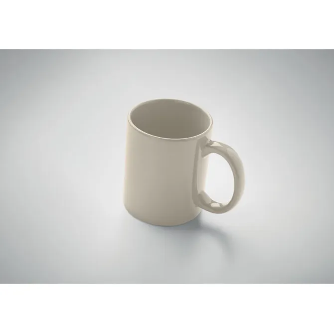 Kolorowy kubek ceramiczny / Bezowy MO6208-13