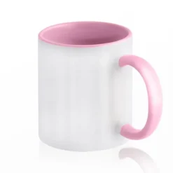2-kolorowy kubek ceramiczny pod sublimację, 325 ml / Light Pink IP37024858