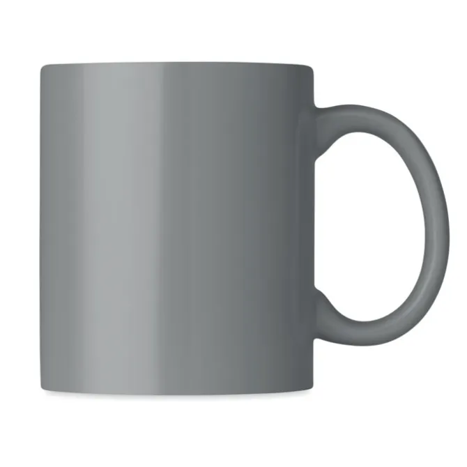Kolorowy kubek ceramiczny / Szary MO6208-07