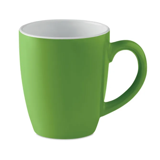 Kolorowy kubek ceramiczny / Zielony MO9242-09