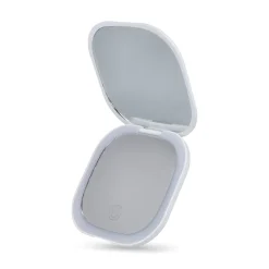 Kompaktowe lusterko LED 350 mAh / Biały LT90754-N0001