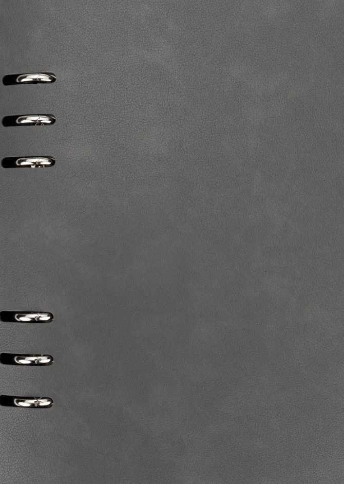Kołonotatnik A5 w linie z trzciny cukrowej ROSARIA / Szary 2525307