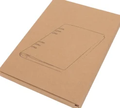 Kołonotatnik A5 w linie z trzciny cukrowej ROSARIA / Szary 2525307