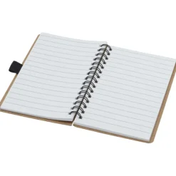 Kołozeszyt Cobble wire-o w formacie A6 z tektury z recyclingu i papieru z kamienia / Piasek pustyni 10773306