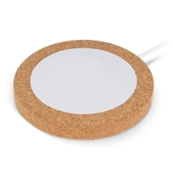 Korek ładowarki bezprzewodowej i RABS 15W / Biały / naturalny LT95555-N0194