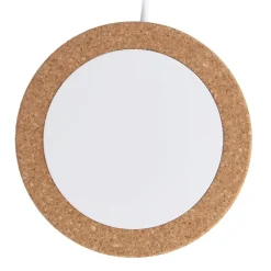 Korek ładowarki bezprzewodowej i RABS 15W / Biały / naturalny LT95555-N0194