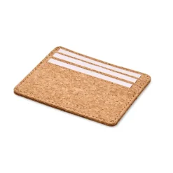 Korkowe etui na karty z RFID / Bezowy MO2625-13