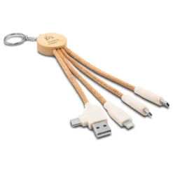 Korkowy kabel do ładowania B'RIGHT | Brent / Neutralny V0048-00