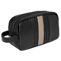 Kosmetyczka Delano Taupe & Black / Beżowy NTC406X