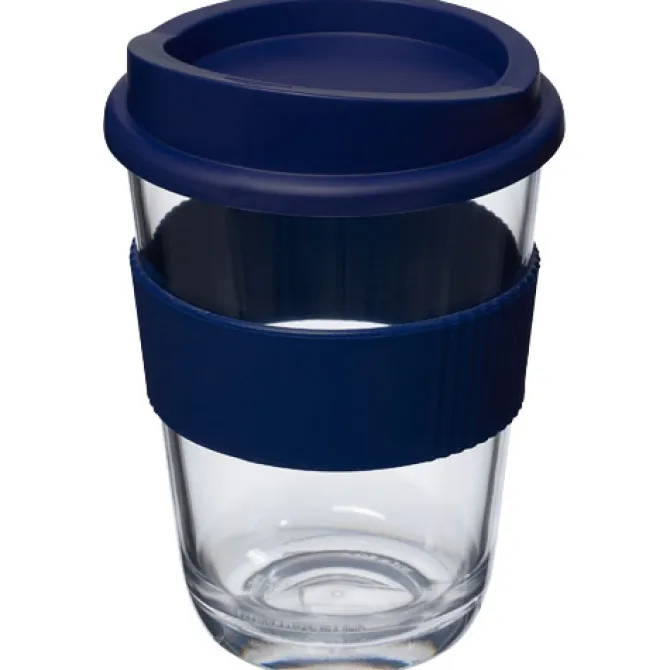 Kubek Americano® Cortado o pojemności 300 ml z uchwytem / Średnioniebieski 21009007