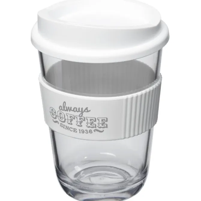 Kubek Americano® Cortado o pojemności 300 ml z uchwytem / Szary 21009012