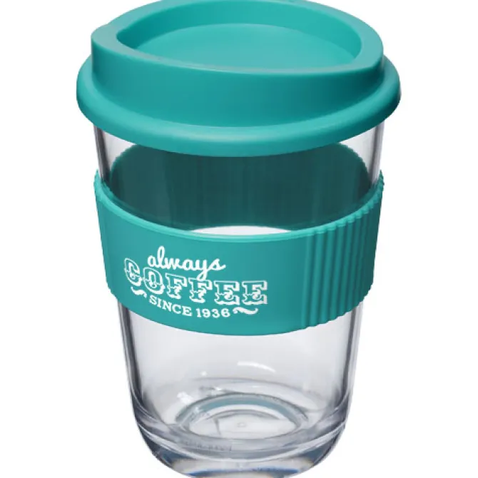Kubek Americano® Cortado o pojemności 300 ml z uchwytem / Fioletowy 21009010
