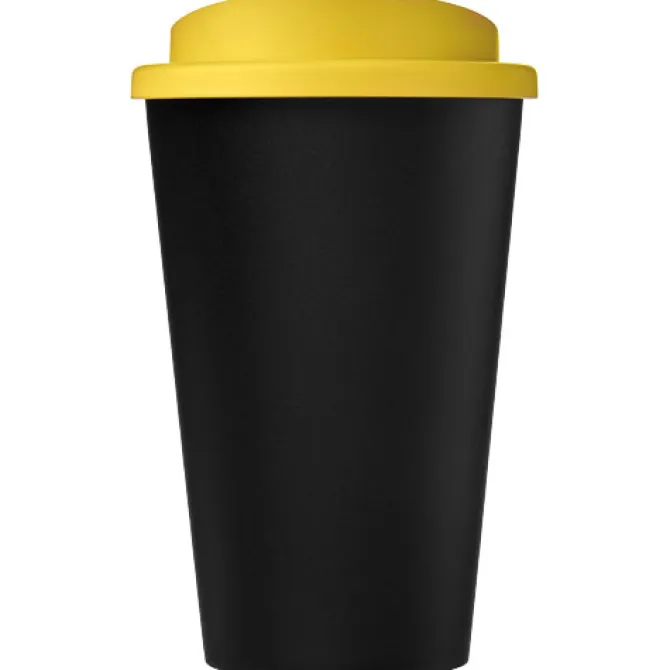 Kubek Americano Eco z recyklingu o pojemności 350 ml / Czarny 21042201