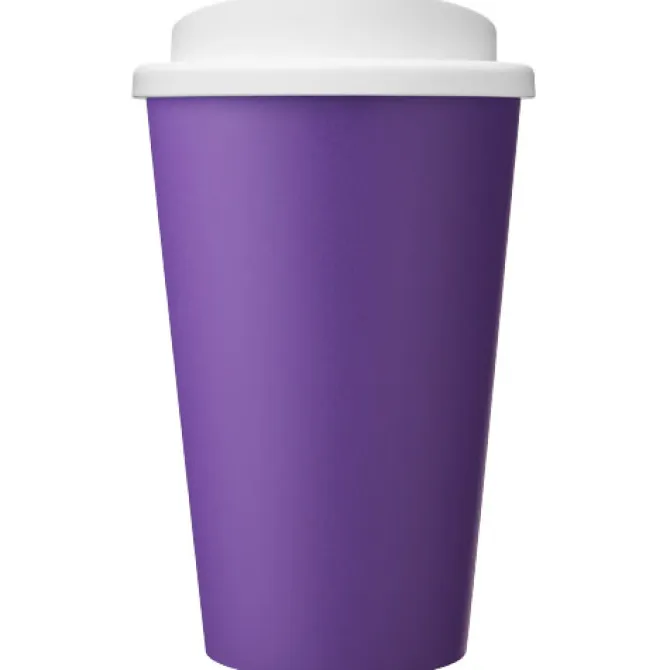 Kubek Americano Eco z recyklingu o pojemności 350 ml / Fioletowy 21042228
