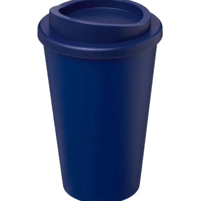 Kubek Americano Eco z recyklingu o pojemności 350 ml / Czarny 21042202