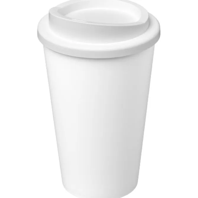 Kubek Americano Eco z recyklingu o pojemności 350 ml / Biały 21042291