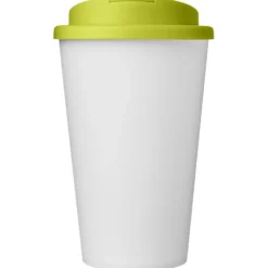 Kubek Americano® Eco z recyklingu o pojemności 350 ml z pokrywą odporną na zalanie / Średnioniebieski 21042591
