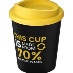 Kubek Americano® Espresso Eco z recyklingu o pojemności 250 ml  / Czerwony 21045491
