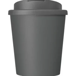 Kubek Americano® Espresso Eco z recyklingu o pojemności 250 ml z pokrywą odporną na zalanie  / Pomarańczowy 21045531