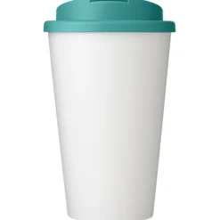 Kubek Brite-Americano® 350 ml z wieczkiem zapobiegającym rozchlapaniu / Biały 21069707