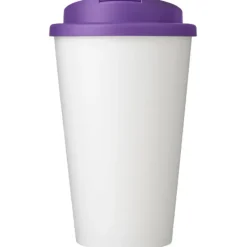 Kubek Brite-Americano® 350 ml z wieczkiem zapobiegającym rozchlapaniu / Biały 21069709