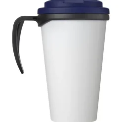 Kubek Brite-Americano® 350 ml z wieczkiem zapobiegającym rozchlapaniu / Biały 21042007