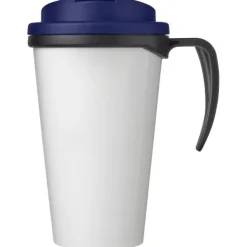 Kubek Brite-Americano® 350 ml z wieczkiem zapobiegającym rozchlapaniu / Biały 21042007