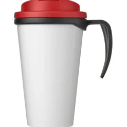 Kubek Brite-Americano® 350 ml z wieczkiem zapobiegającym rozchlapaniu / Biały 21042006