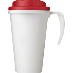Kubek Brite-Americano® 350 ml z wieczkiem zapobiegającym rozchlapaniu / Biały 21042008