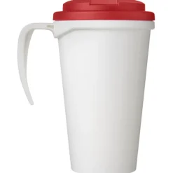Kubek Brite-Americano® 350 ml z wieczkiem zapobiegającym rozchlapaniu / Biały 21042008