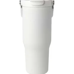 Kubek Bronx o pojemności 900 ml, z izolacją próżniową, wykonany ze recyklingowanej stali nierdzewnej z certyfikatem RCS i z miedzi, z wielofukncyjną zakrętką / Czarny 10086490