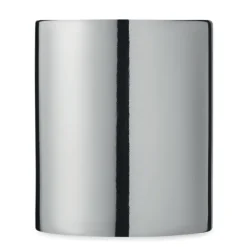 Kubek ceramiczny metaliczny / Srebrny błyszczący MO6607-17