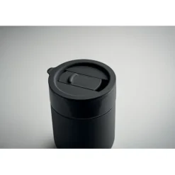 Kubek ceramiczny 330 ml / Czarny MO2528-03