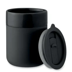 Kubek ceramiczny 330 ml / Czarny MO2528-03