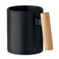 Kubek ceramiczny 320 ml / Czarny MO2721-03