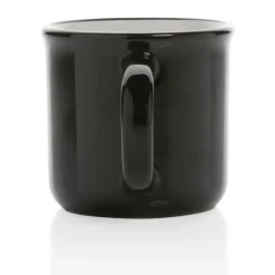 Kubek ceramiczny 280 ml / Czarny P434.031