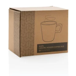 Kubek ceramiczny 300 ml / Czarny P434.051