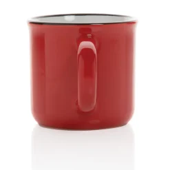 Kubek ceramiczny 280 ml / Czerwony P434.034