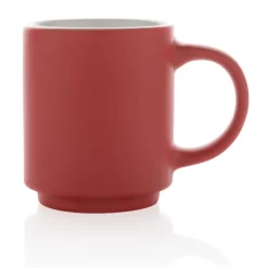 Kubek ceramiczny 180 ml / Czerwony P434.074