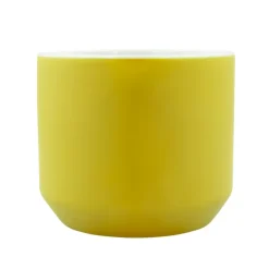 Kubek ceramiczny 330 ml | Everika / żółty VA903-08